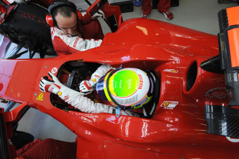 Ferrari og Massa har ikke haft den store succes i 2009